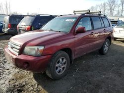 Salvage cars for sale from Copart Arlington, WA: 2005 Toyota Highlander Limited