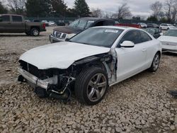 Salvage cars for sale from Copart Madisonville, TN: 2014 Audi A5 Premium
