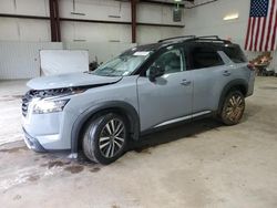 Salvage cars for sale at Lufkin, TX auction: 2022 Nissan Pathfinder Platinum