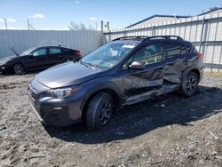 Salvage cars for sale from Copart Albany, NY: 2022 Subaru Crosstrek Sport