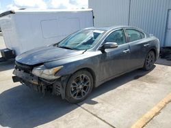 Salvage cars for sale at Sacramento, CA auction: 2012 Nissan Maxima S