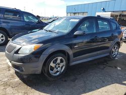 Pontiac Vibe salvage cars for sale: 2005 Pontiac Vibe