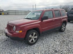 Salvage cars for sale at Barberton, OH auction: 2016 Jeep Patriot Latitude