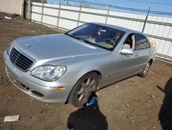 Mercedes-Benz S 430 4matic salvage cars for sale: 2005 Mercedes-Benz S 430 4matic