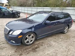 Salvage cars for sale from Copart Knightdale, NC: 2011 Mercedes-Benz E 350 4matic Wagon