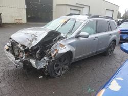 Salvage cars for sale from Copart Woodburn, OR: 2011 Subaru Outback 2.5I Premium