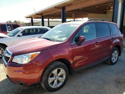 Subaru Forester 2.5i Limited salvage cars for sale: 2016 Subaru Forester 2.5I Limited