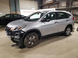 Salvage cars for sale at Eldridge, IA auction: 2015 Honda CR-V LX