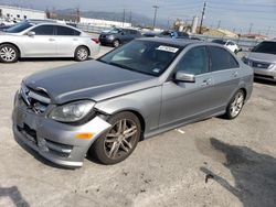 Salvage cars for sale at Sun Valley, CA auction: 2013 Mercedes-Benz C 250