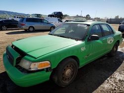 Salvage cars for sale from Copart San Martin, CA: 2011 Ford Crown Victoria Police Interceptor