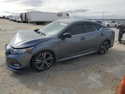 Nissan salvage cars for sale: 2020 Nissan Sentra SR