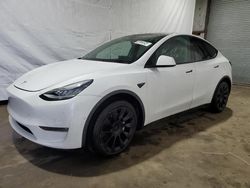 Salvage cars for sale at Brookhaven, NY auction: 2021 Tesla Model Y