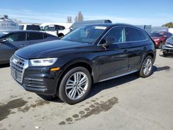 Audi Q5 salvage cars for sale: 2018 Audi Q5 Premium Plus