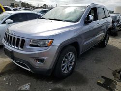Salvage cars for sale at Martinez, CA auction: 2015 Jeep Grand Cherokee Limited