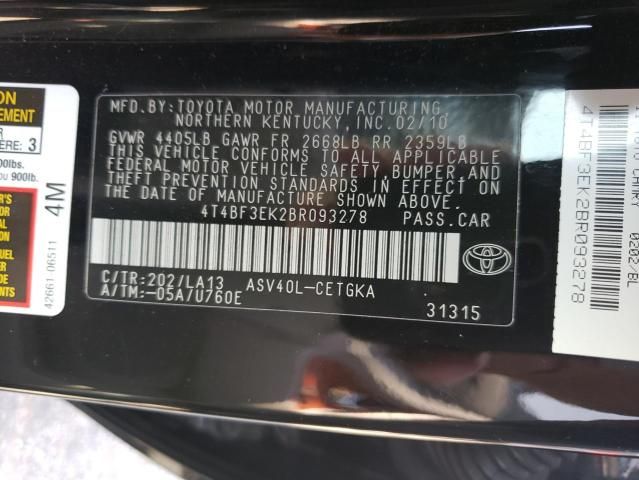 2011 Toyota Camry Base