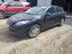 Salvage cars for sale from Copart Jacksonville, FL: 2012 Mazda 3 I