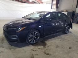 Salvage cars for sale at North Billerica, MA auction: 2020 Toyota Corolla SE