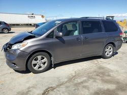 Salvage cars for sale from Copart Sun Valley, CA: 2014 Toyota Sienna LE