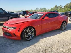 Salvage cars for sale at Houston, TX auction: 2016 Chevrolet Camaro LT