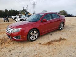 Salvage cars for sale from Copart China Grove, NC: 2010 Ford Fusion Sport