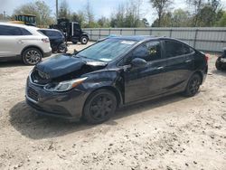 Vehiculos salvage en venta de Copart Midway, FL: 2017 Chevrolet Cruze LS