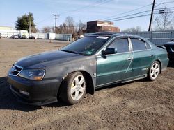 Salvage cars for sale at New Britain, CT auction: 2003 Acura 3.2TL TYPE-S