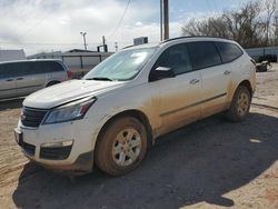 Salvage cars for sale at Oklahoma City, OK auction: 2013 Chevrolet Traverse LS