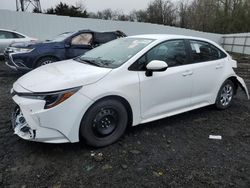 Salvage cars for sale from Copart Windsor, NJ: 2023 Toyota Corolla LE