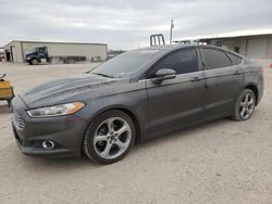 Salvage cars for sale at Temple, TX auction: 2016 Ford Fusion SE