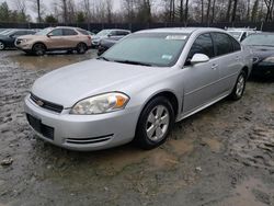 Salvage cars for sale from Copart Waldorf, MD: 2009 Chevrolet Impala 1LT