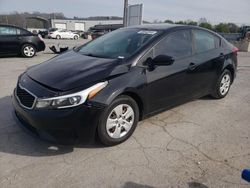 Salvage cars for sale at Lebanon, TN auction: 2017 KIA Forte LX