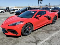 Salvage cars for sale at Van Nuys, CA auction: 2022 Chevrolet Corvette Stingray 1LT