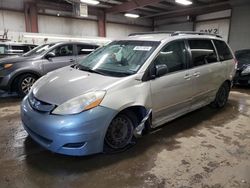 Salvage cars for sale from Copart Elgin, IL: 2007 Toyota Sienna CE