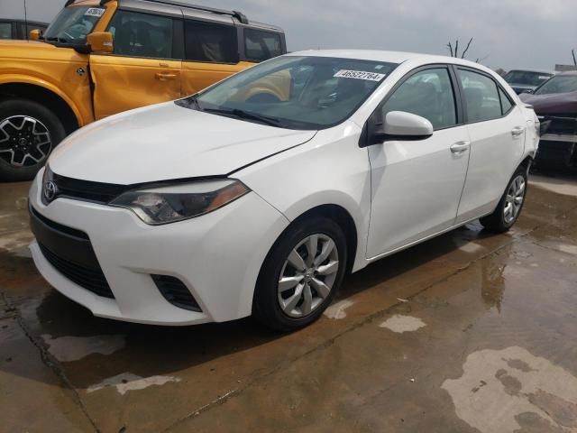 2016 Toyota Corolla L