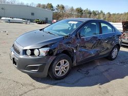 Salvage cars for sale at Exeter, RI auction: 2013 Chevrolet Sonic LT