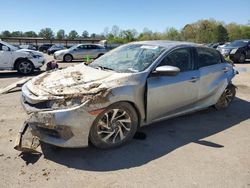 Honda salvage cars for sale: 2017 Honda Civic EX