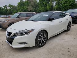 Vehiculos salvage en venta de Copart Ocala, FL: 2017 Nissan Maxima 3.5S
