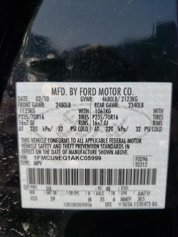 2010 Ford Escape Limited