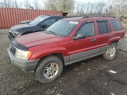 Jeep Grand Cherokee salvage cars for sale: 2002 Jeep Grand Cherokee Laredo