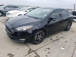 Vehiculos salvage en venta de Copart Grand Prairie, TX: 2018 Ford Focus SEL