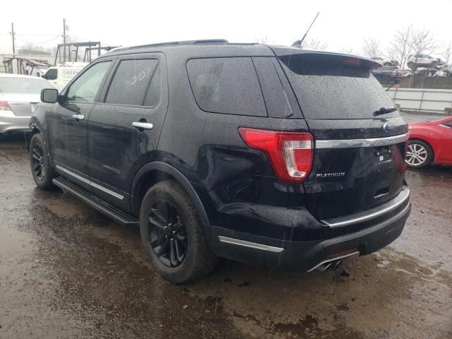 2018 Ford Explorer Platinum