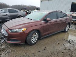 Salvage cars for sale at Windsor, NJ auction: 2015 Ford Fusion S