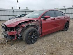 Salvage cars for sale from Copart Mercedes, TX: 2019 Ford Fusion SE