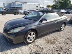 Vehiculos salvage en venta de Copart Opa Locka, FL: 2007 Toyota Camry Solara SE