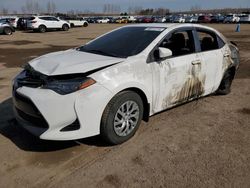 Salvage cars for sale from Copart Bowmanville, ON: 2018 Toyota Corolla L