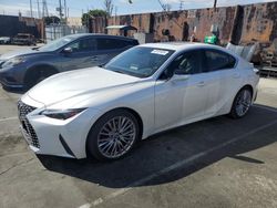 Salvage cars for sale from Copart Wilmington, CA: 2022 Lexus IS 300