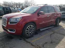 Salvage cars for sale from Copart Rogersville, MO: 2014 GMC Acadia Denali