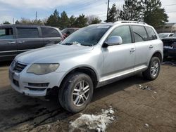 Salvage cars for sale at Denver, CO auction: 2008 Volkswagen Touareg 2 V6