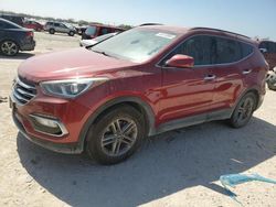 Salvage cars for sale at San Antonio, TX auction: 2017 Hyundai Santa FE Sport