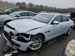 Salvage cars for sale at Exeter, RI auction: 2018 Jaguar XF Portfolio LE